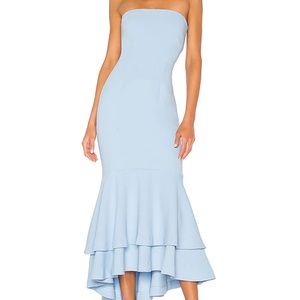 Baby Blue Lovers and Friends MIDI Dress Size Medium